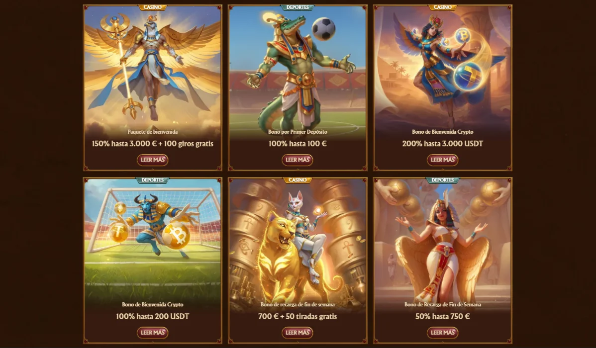 Amunra Casino Promociones y Bonos Deportivos